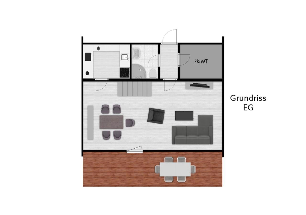 Ferienhaus Kuestenkind - Top Lage - Garten Eingezaeunt Butjadingen Luaran gambar